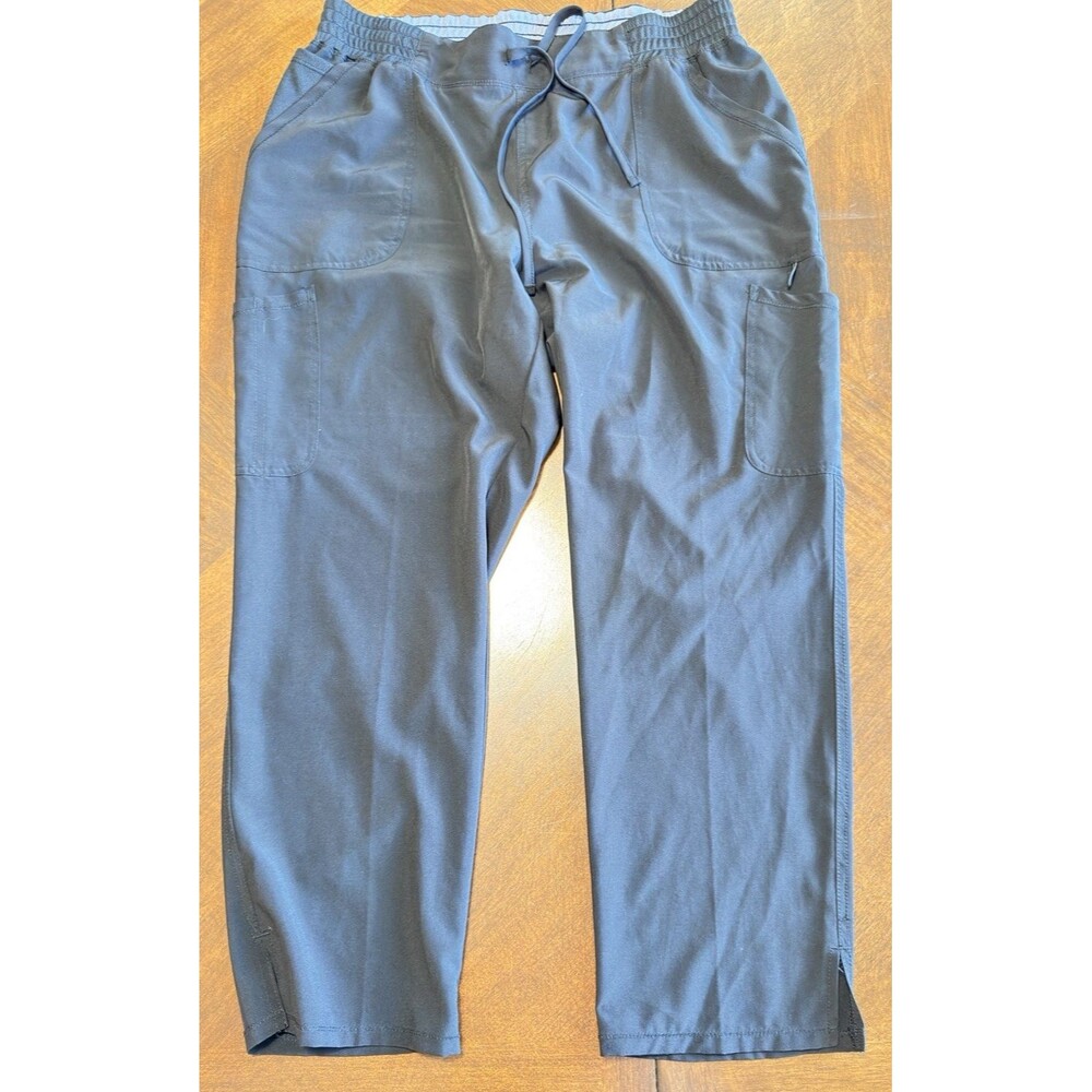 Black Scrubstar scrub pants size large
